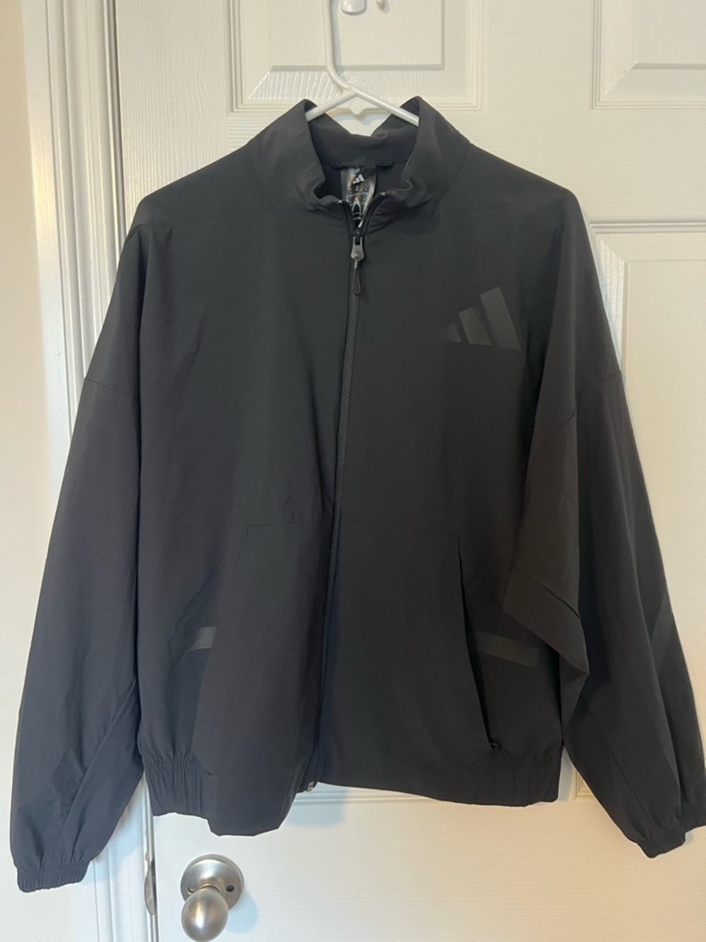 adidas Black Full-Zip Performance Jacket